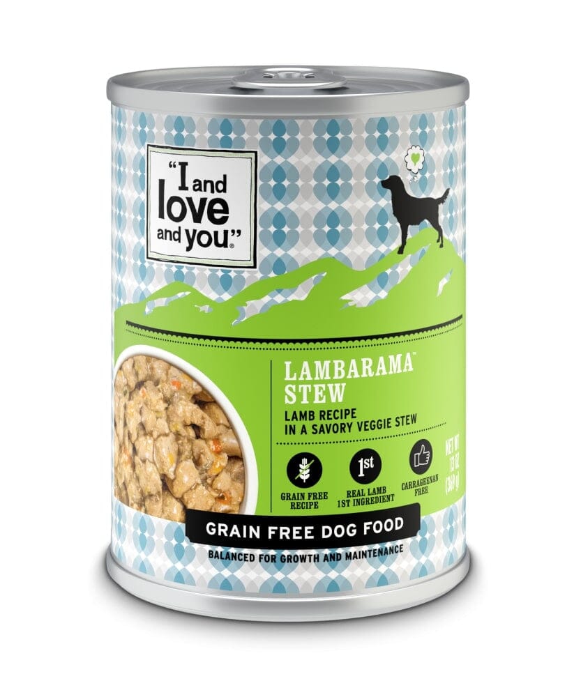 I And Love And You Grain Free Lambarama Stew Canned Dog Food  