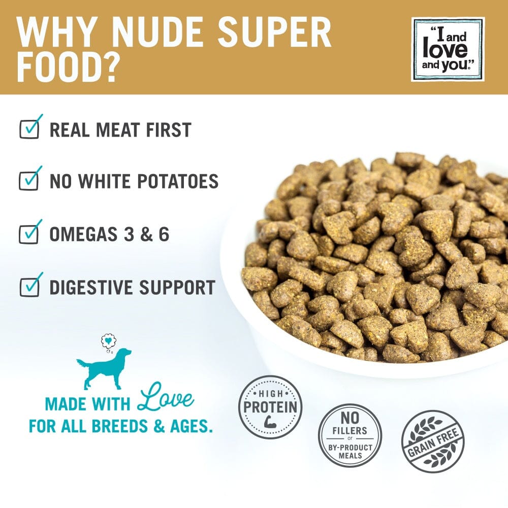 I and Love and You Grain Free Nude Super Food Simply Sea Dry Dog Food  