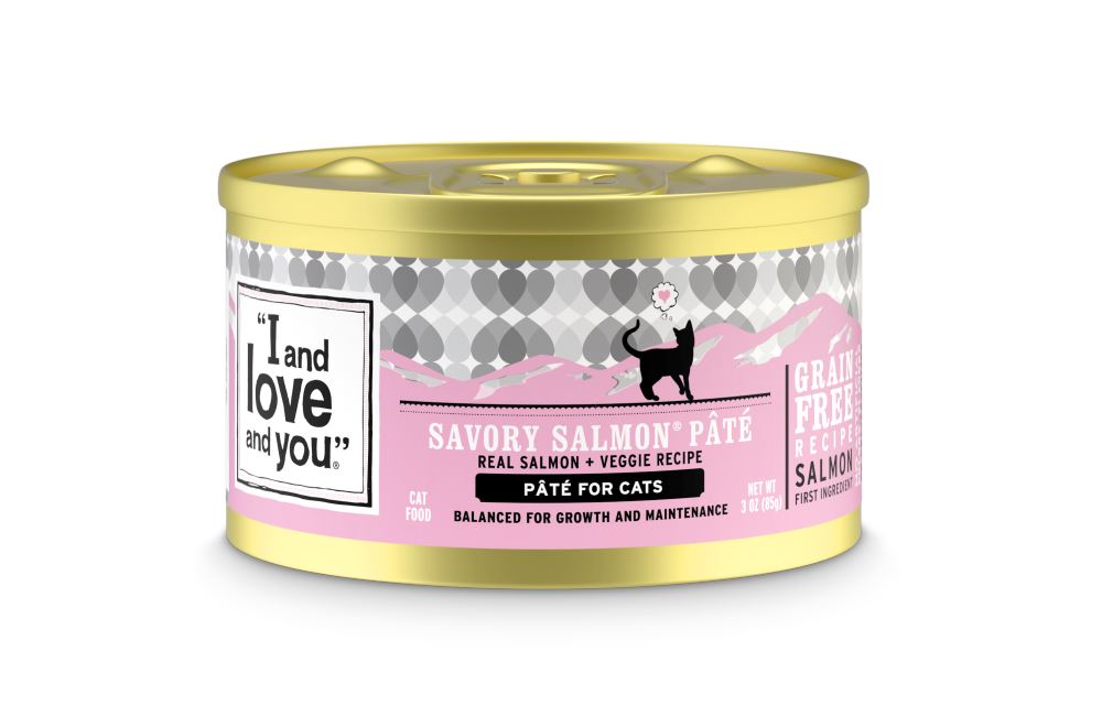 I And Love And You Grain Free Savory Salmon Pate Canned Cat Food  