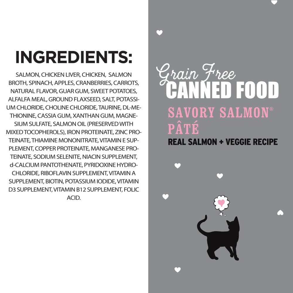 I And Love And You Grain Free Savory Salmon Pate Canned Cat Food  