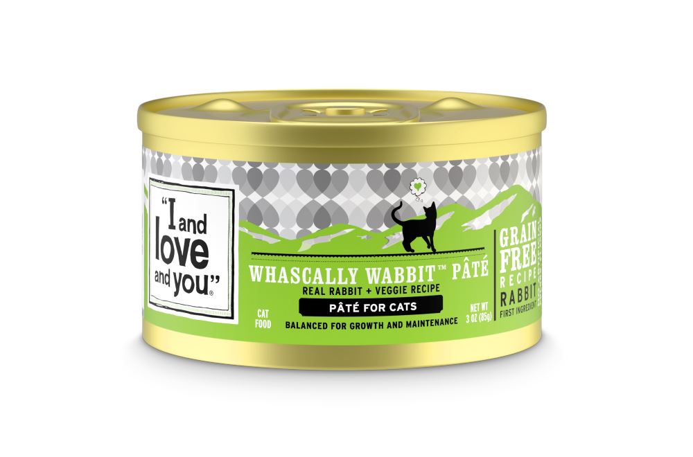 I and Love and You Grain Free Whascally Rabbit Recipe Canned Cat Food  