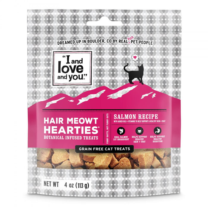 I and Love and You Hair Meow't Hearties Grain Free Cat Treats