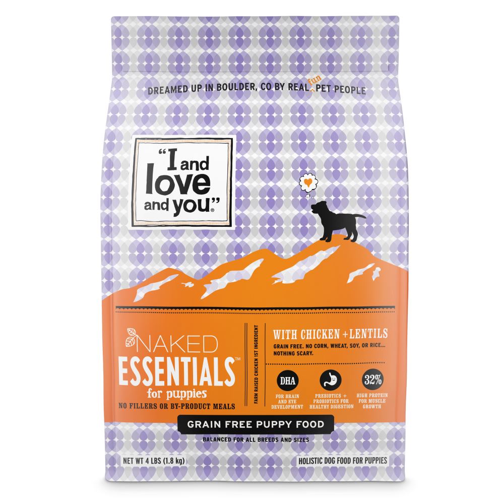 I and Love and You Naked Essentials Grain Free Puppy Recipe Dry Dog Food  