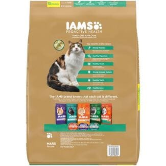 Iams Cat Long Hair Dry Cat Food - 15 Lbs  