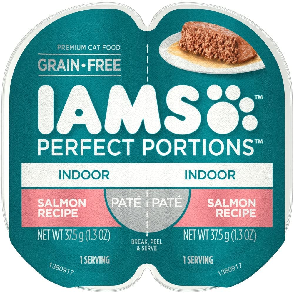 Iams Perfect Portions Indoor Turkey Pate Canned Cat Food - 2.6 oz - Case of 24  