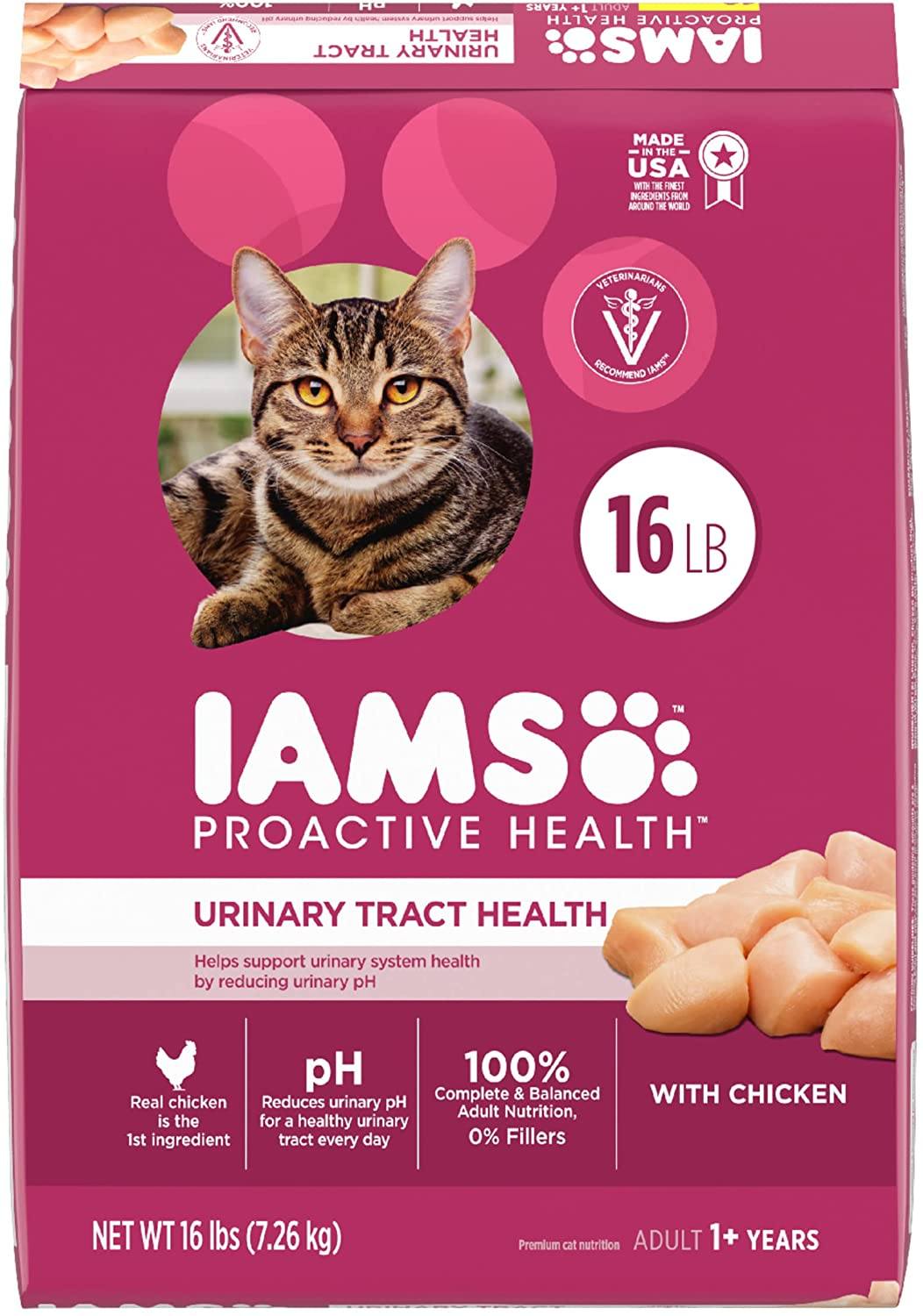 Iams ProActive Health Adult Urinary Tract Health Dry Cat Food - 16 lb Bag  