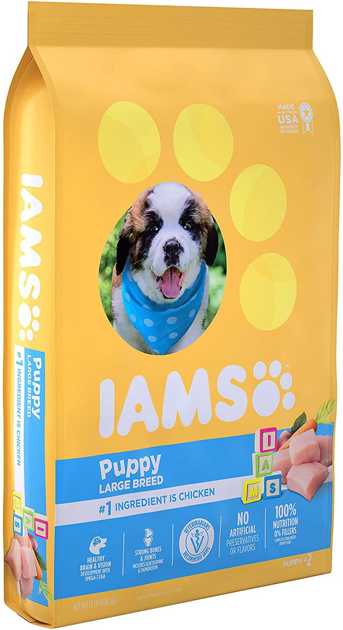 Iams ProActive Health Large Breed Puppy Premium Dry Dog Food - 30.6 lb Bag