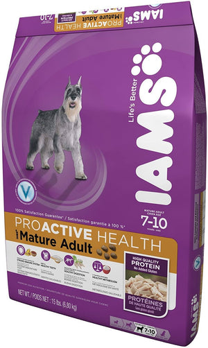 Iams proactive health clearance mature dog food