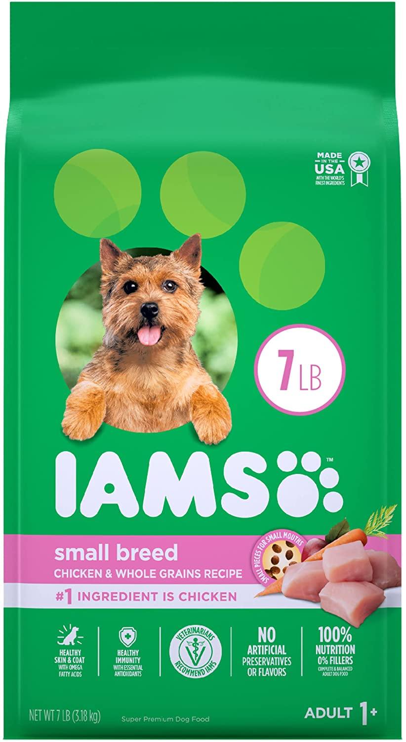 Iams small and 2025 toy breed dog food