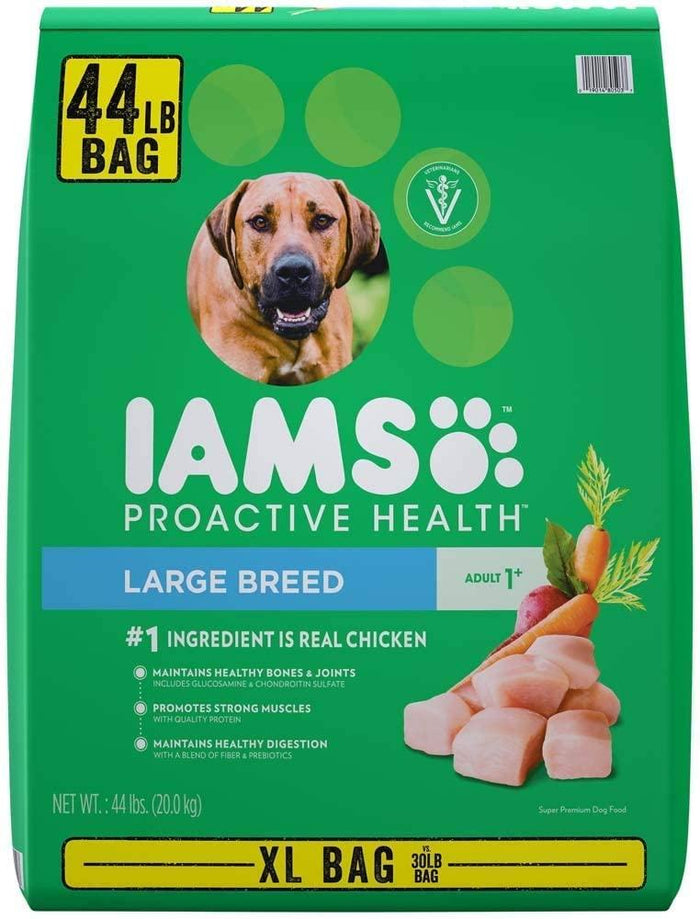 Iams ProAvtive Health Large Breed Adult Premium Dry Dog Food - 44 lb Bag