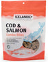 Icelandic+ Cod & Salmon Combo Bites Natural Chewy Cat and Dog Treats - 3.52 oz  