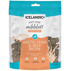 Icelandic+ Soft Chew Arctic Char & Kelp Soft and Chewy Dog Treats - 2.25 Oz