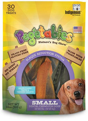 Indigenous Pet Products Small Mixed Dental Dog Chews - 18 oz (30 ct) Bag