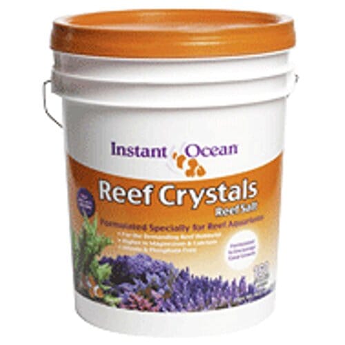 Instant Ocean Reef Crystals Reef Salt Pail Aquarium Marine Salt - 160 Gal  