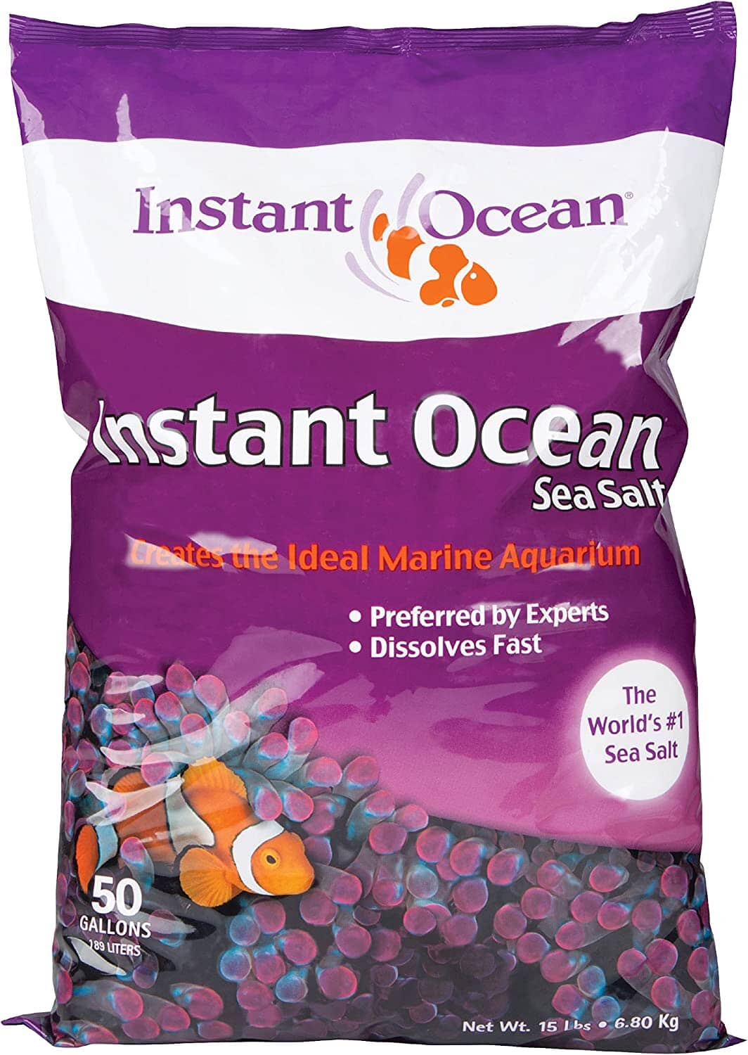 Instant Ocean Sea Salt Box Aquarium Marine Salt - 10 Gal  