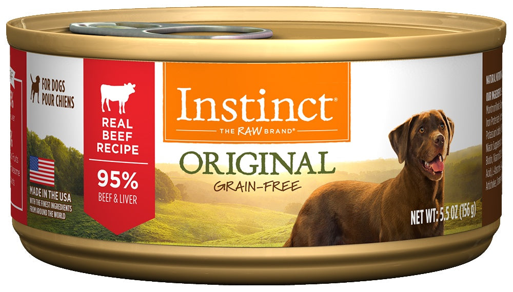 Instinct Grain-Free Beef Formula Canned Dog Food  