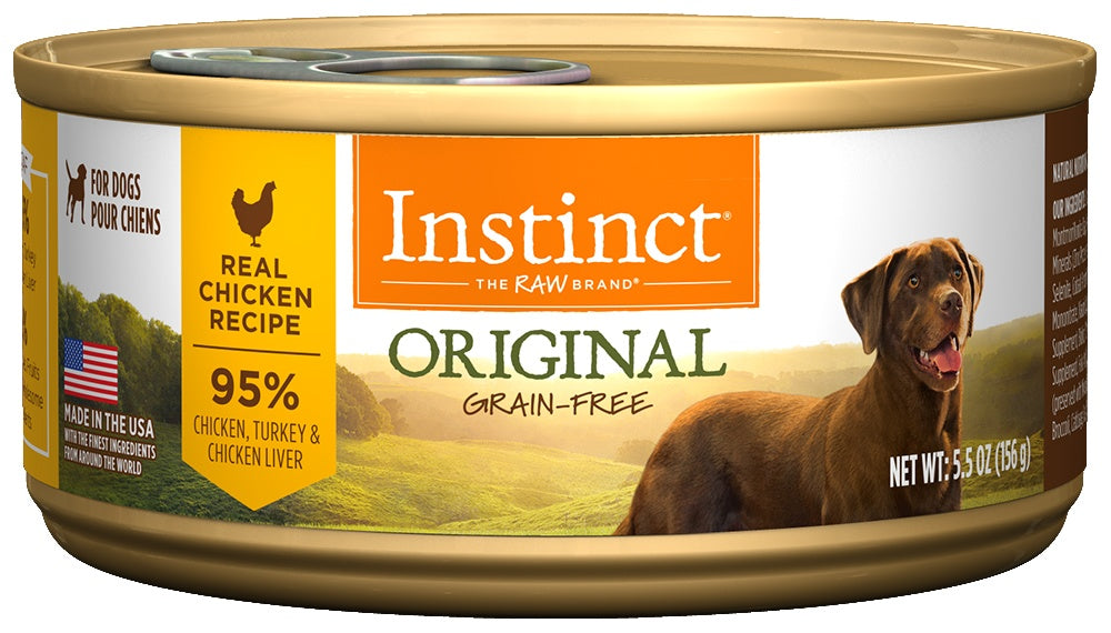 Instinct Grain-Free Chicken Formula Canned Dog Food  