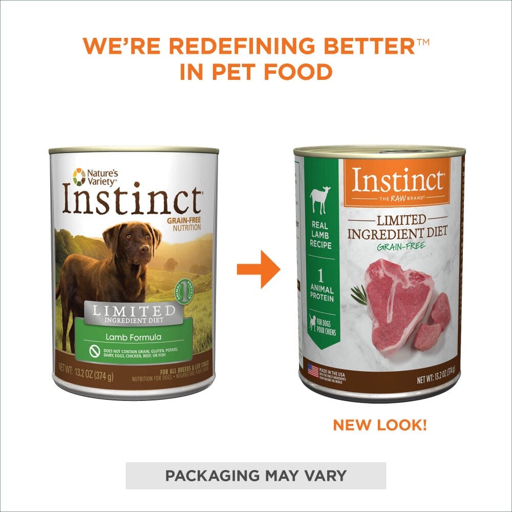 Instinct Grain Free LID Lamb Canned Dog Food  