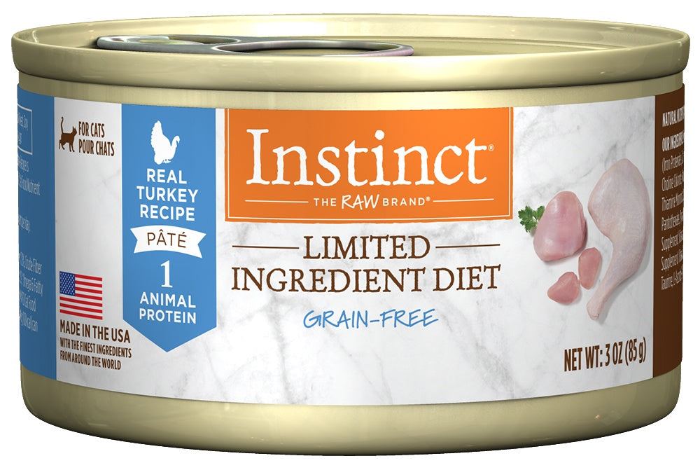 Instinct Grain Free LID Turkey Canned Cat Food  