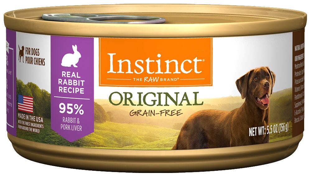 Instinct Grain-Free Rabbit Formula Canned Dog Food  