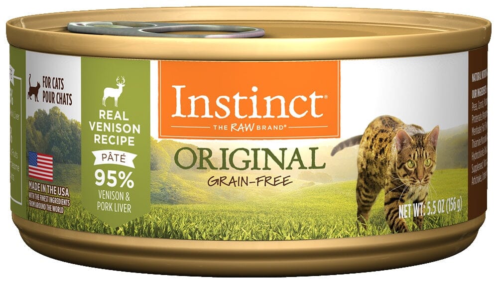 Instinct Grain-Free Venison Formula Canned Cat Food  