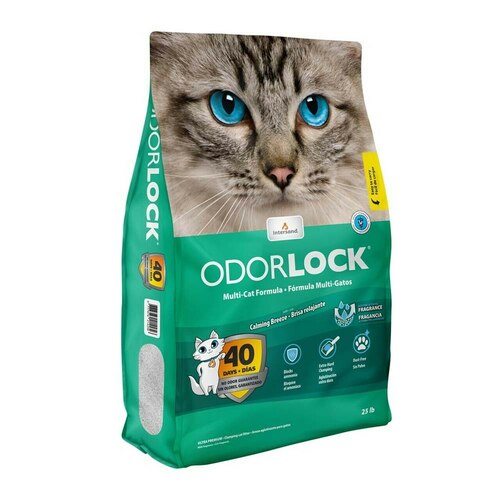 Intersand Classic Premium Clumping Odor Lock Cat Litter - Calming Breeze #25  