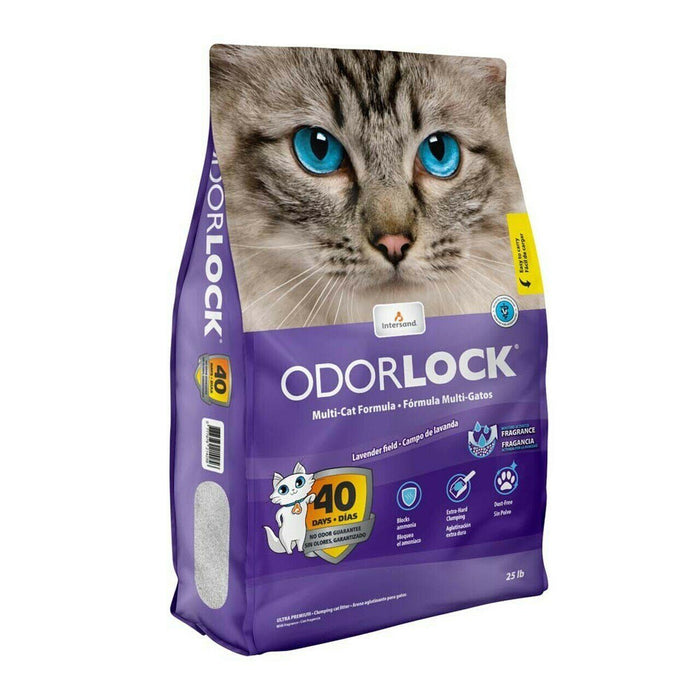 Intersand Classic Premium Clumping Odor Lock Cat Litter - Lavender #12