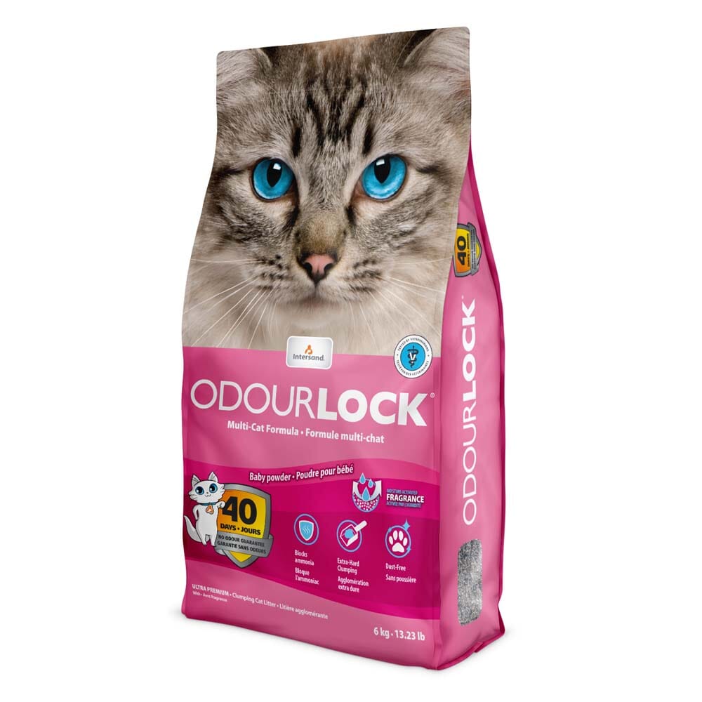 Intersand Odorlock Baby Powder Cat Litter - 13.2 lb  