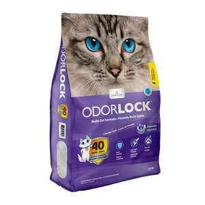 Intersand Odorlock Lavender Cat Litter - 25 lb