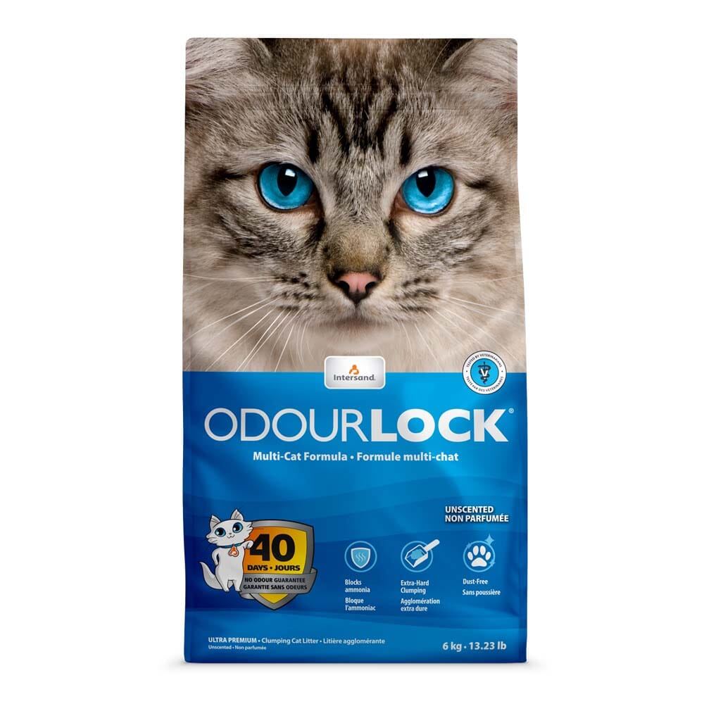 Intersand Odorlock Unscented Cat Litter - 13.2 lb  