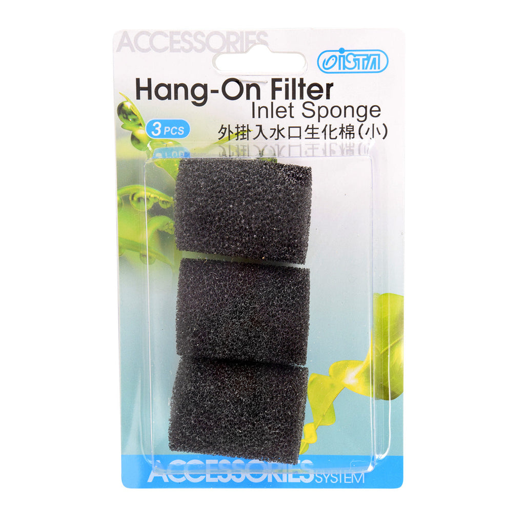 Ista Hang-On Filter Inlet Sponge - Small - 3 pk  