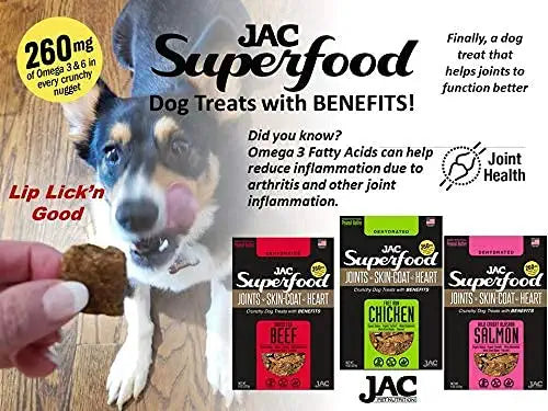 JAC Pet Nutrition Chicken (joint, skin, coat, heart) Dog Treats - 14 Oz  