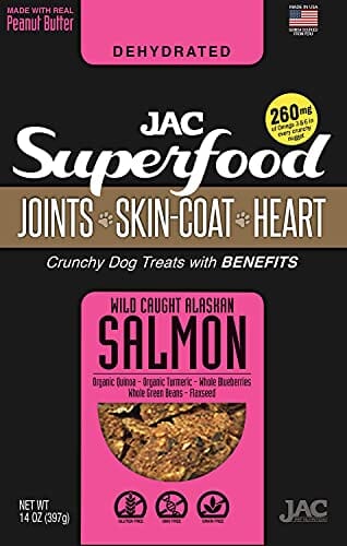 JAC Pet Nutrition Salmon (joint, skin, coat, heart) Dog Treats - 14 Oz