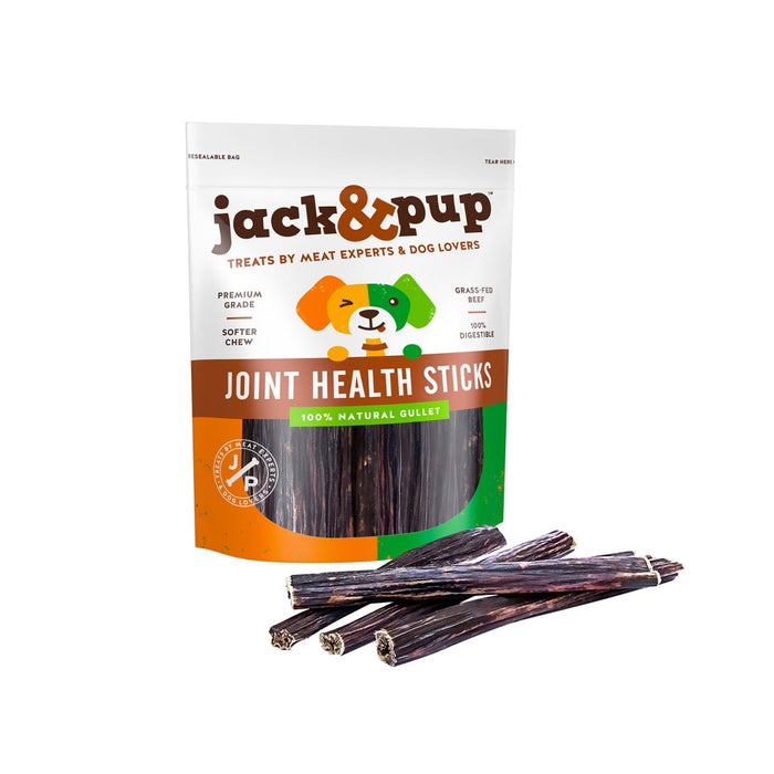 Jack & Pup 6" Joint Health Sticks Dog Natural Chews - 15 ct Bag