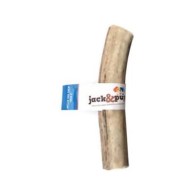 Jack & Pup Elk Whole Thick 6" Dog Natural Chews - 1 Each