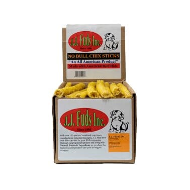 JJ Fuds NoBull Chicken Sticks Natural Dog Chews - 60 Count  