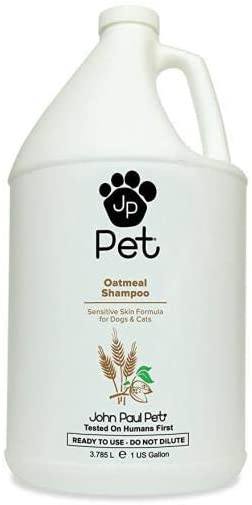 John Paul Oatmeal Cat and Dog Shampoo - 1 Gallon - 128 oz  