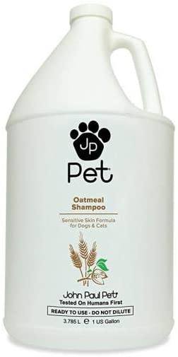 John Paul Oatmeal Cat and Dog Shampoo - 1 Gallon - 128 oz