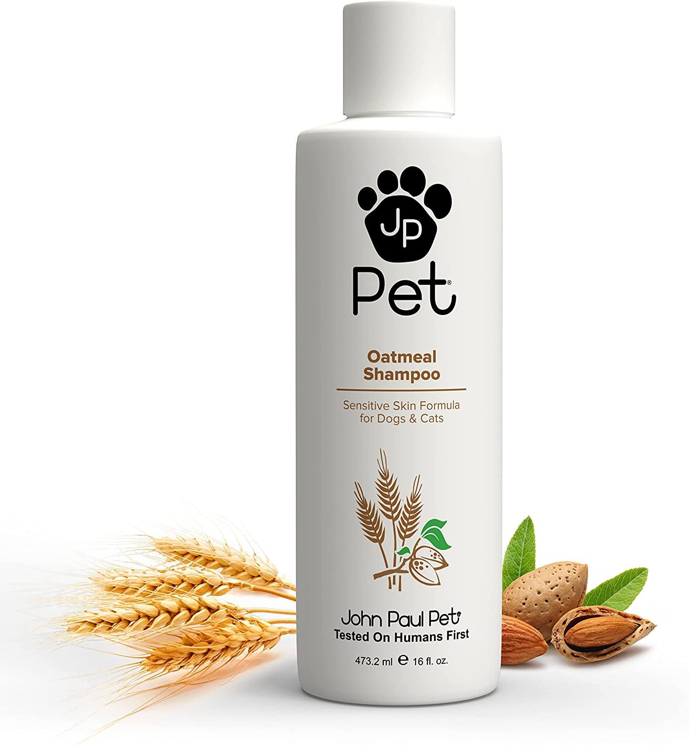 John Paul Oatmeal Cat and Dog Shampoo - 16 oz  