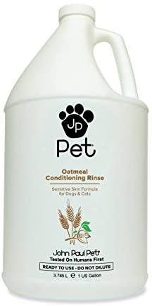 John Paul Oatmeal Conditioning Rinse Cat and Dog Shampoo - 1 Gallon - 128 oz  