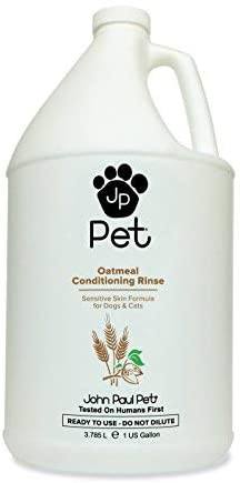 John Paul Oatmeal Conditioning Rinse Cat and Dog Shampoo - 1 Gallon - 128 oz