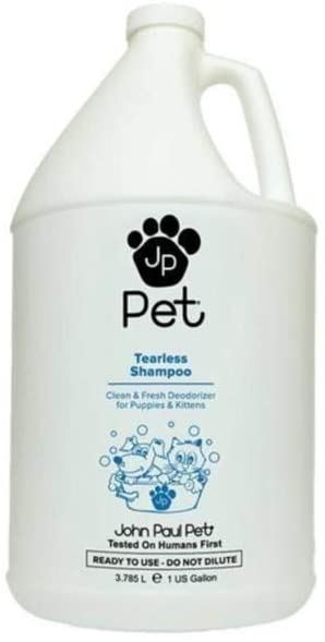 John Paul Tearless Puppy and Kitten Shampoo 1 Gallon - 128 oz  