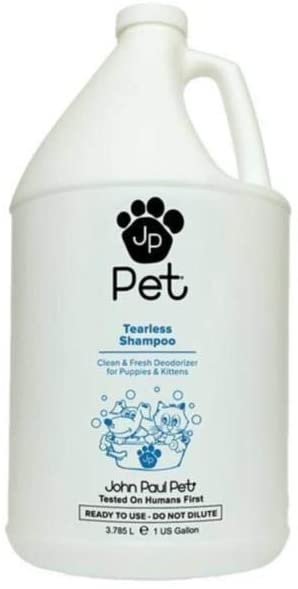 John Paul Tearless Puppy and Kitten Shampoo 1 Gallon - 128 oz