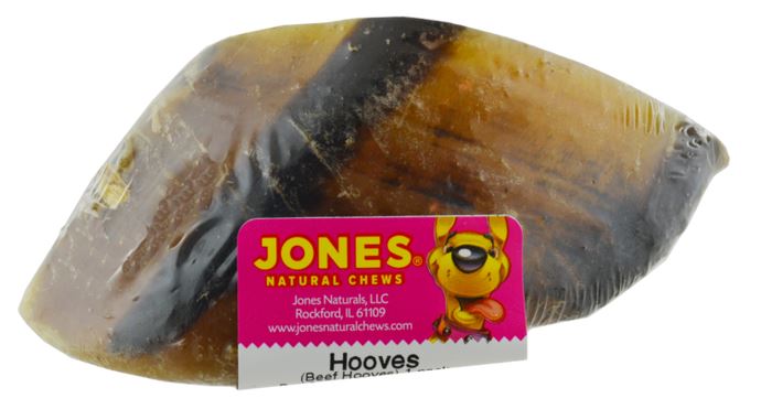 Jones Natural Chews Dollar Beef Hooves Natural Dog Chews - 12 Count  