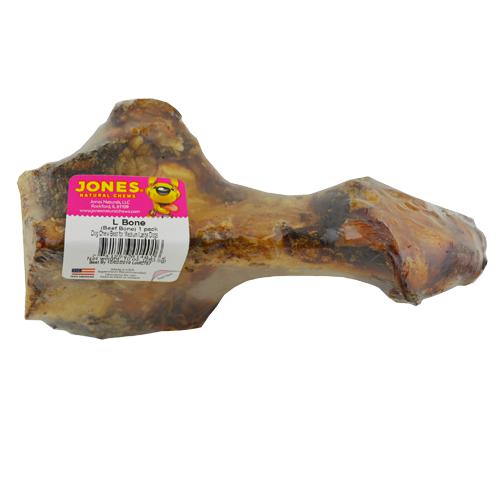 Jones Natural Chews Meaty Beef Elbow Natural Dog Chews - 7-9 Inch - 15 Count  