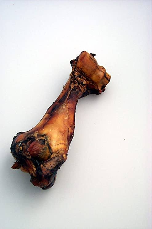 Jones Natural Chews Meaty Smoked Beef Dino Arm Bones with Knuckles - 12-14 Inch - 10 Count