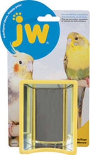 JW Pet Activitoys Hall of Mirrors Plastic Bird Toy  