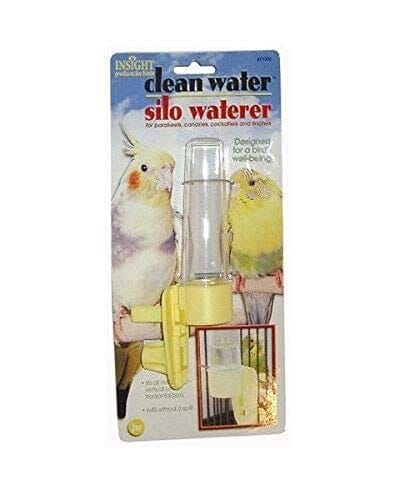 JW Pet Clean Water Silo Bird Waterer - Reg
