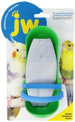 JW Pet Cuttlebone Holder Bird Cuttlebone Treats  