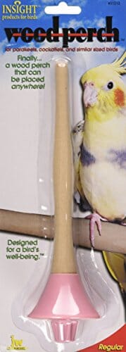 JW Pet Insight Wood Bird Perch - Reg  